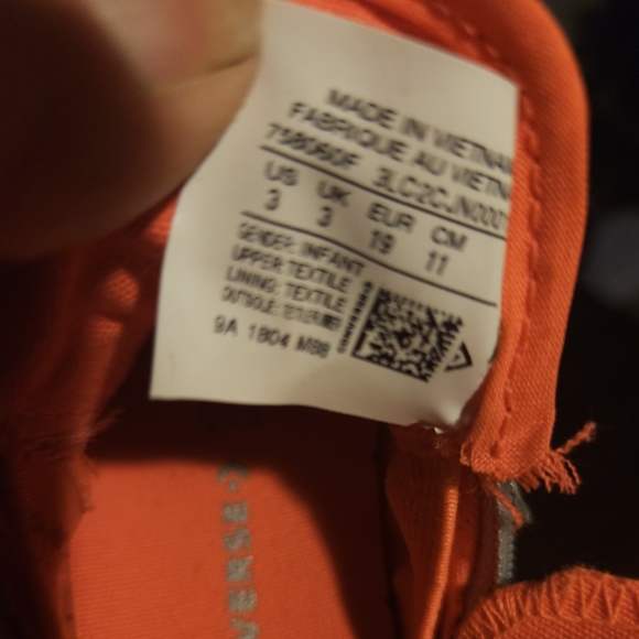 Coverse Chuck Taylor All Star Block Party Orange Neon Tulle and Gray - Picture 2 of 6